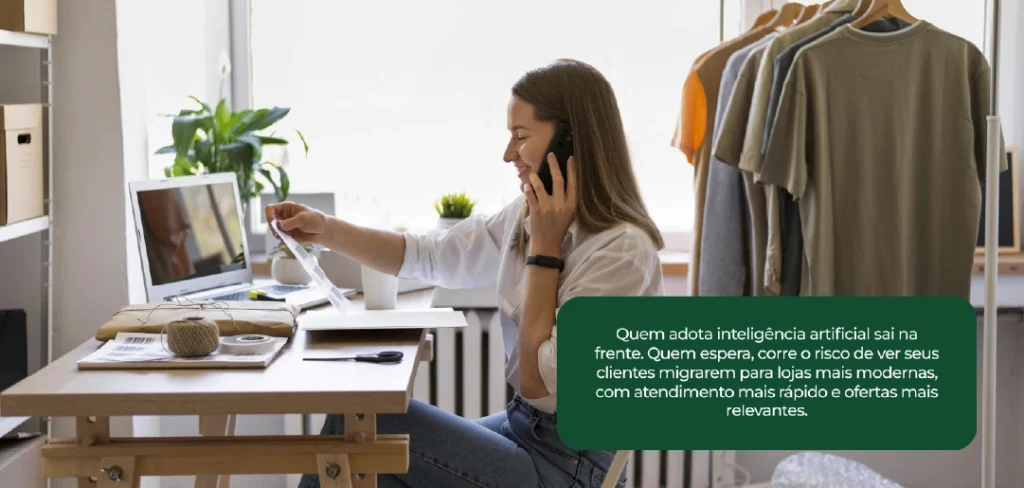 Como usar IA nas vendas da sua loja de moda e não ficar para trás- Quem adota