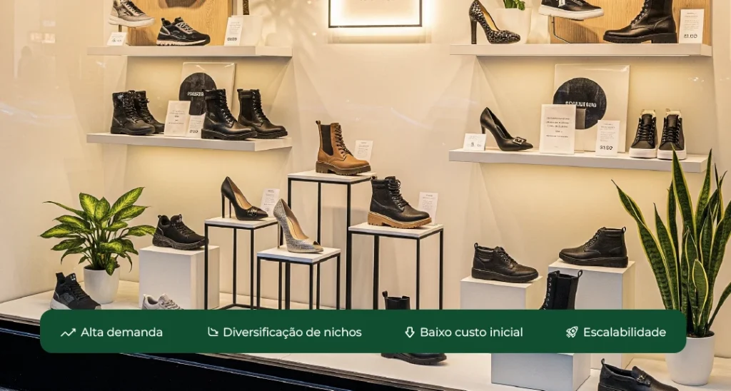 Vender Sapatos e Roupas Dá lucro? Diversificação