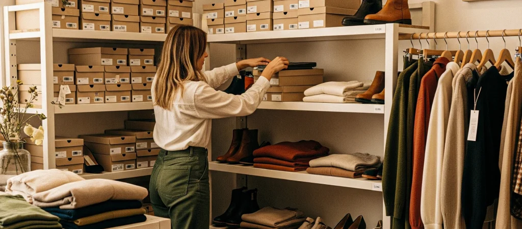 Como organizar o estoque da sua loja de moda- Capa