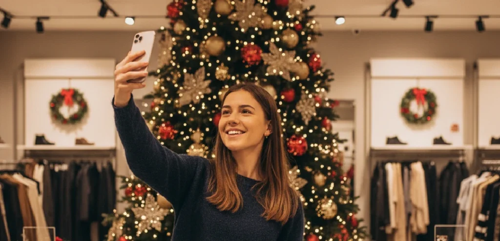 Decoração de Natal em Lojas