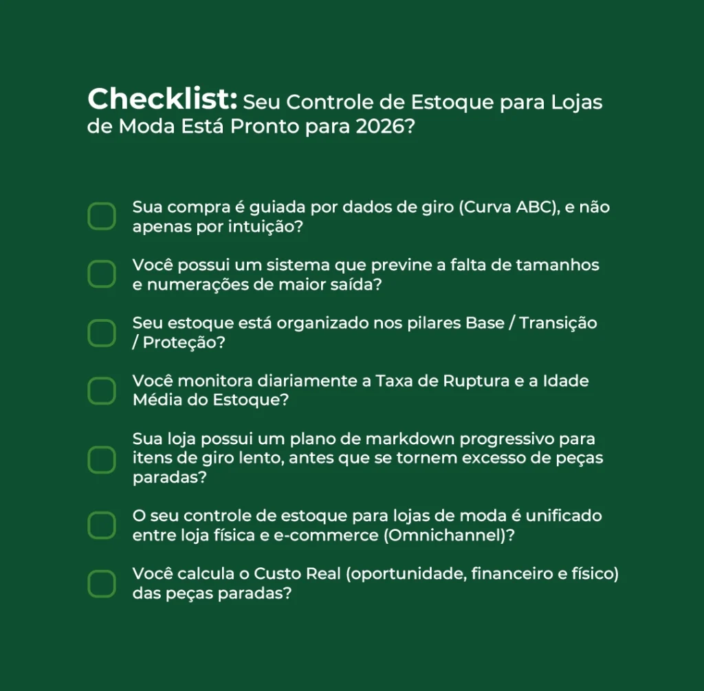 Controle de Estoque para Loja de Moda