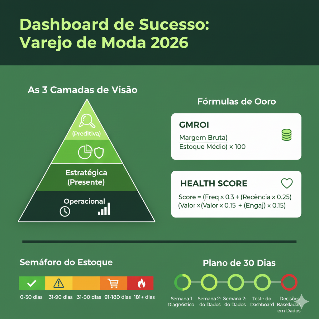 métricas de performance no varejo de moda
