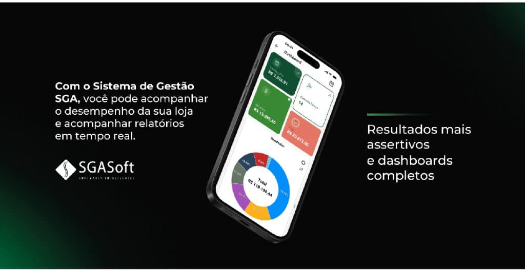 O relatório de vendas por canal separa esse resultado e evita cancelamento por ruptura.