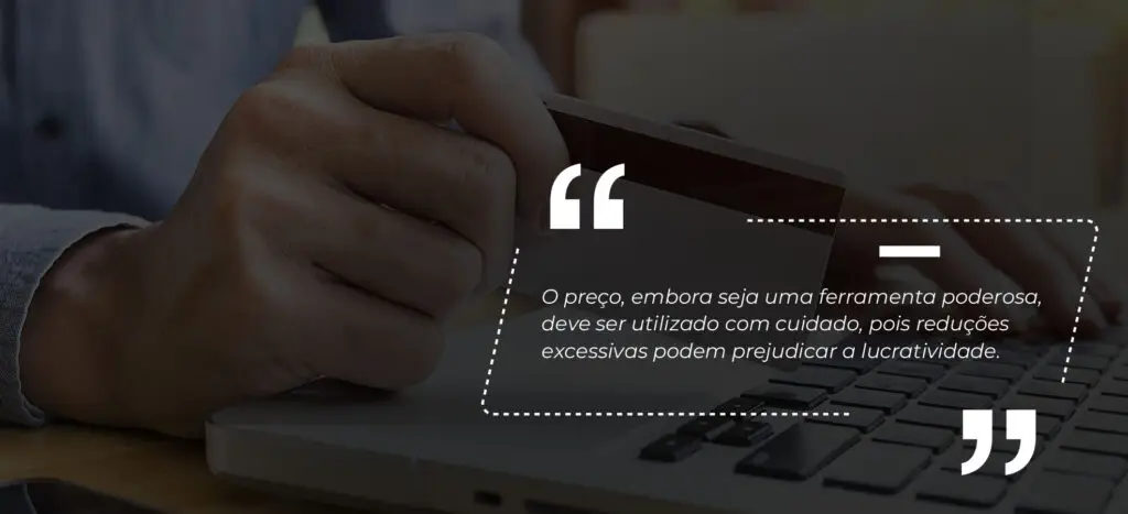 preço como forma de ferramenta