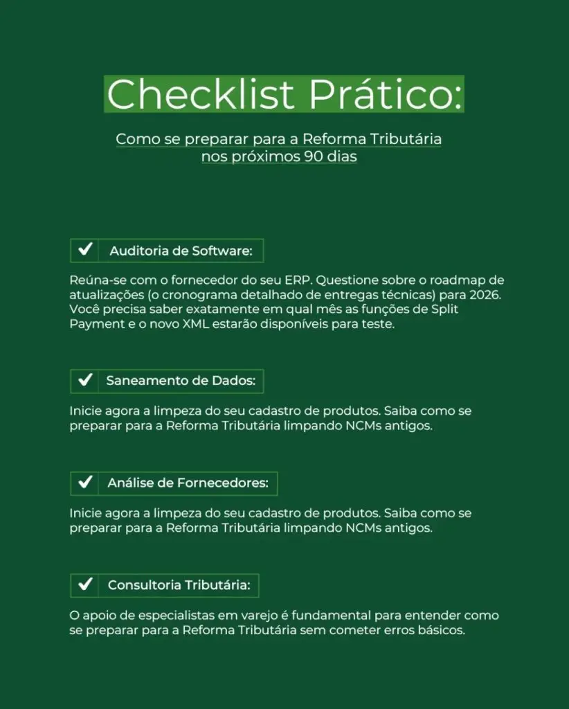 Reforma Tributária 2026: como se preparar no varejo